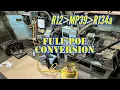 R12 MP39 NOW R134a FULL Refrigerant Conversion Failures
