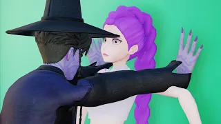 Confronting a Liar Demon Jinu X rumi💋| Kpop Demon Hunters MMD