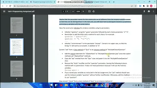 CS 1102-01 Programming 1 Programming Assign Unit 4 Unit 4 Programming Assignment