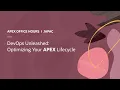 DevOps Unleashed Optimizing Your APEX Lifecycle