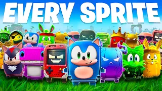 I Collected EVERY SPRITE in Fortnite!