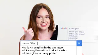 Karen Gillan Answers the Web s Most Searched Questions WIRED