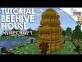 Cute Beehive House Tutorial How to build it Minecraft Bedrock edition 1 14