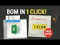 Automate Your BOM Export with SolidWorks API Save Hours of Work
