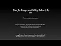 S O L I D Single Responsibility Principle feat Kotlin Part 1