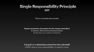 S O L I D Single Responsibility Principle feat Kotlin Part 1