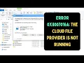 Download Lagu How to Fix Error 0x8007016A: The Cloud File Provider Is Not Running on OneDrive