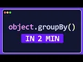 JavaScript Object groupBy Explained for Beginners