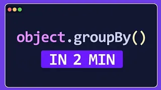 JavaScript Object groupBy Explained for Beginners