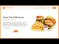 Create a Fully Responsive Food Delivery Website using HTML CSS Bootstrap JavaScript