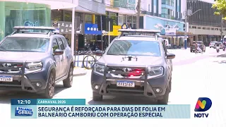 Operação especial reforça segurança no Carnaval de BC