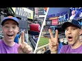 Attending FOUR MLB GAMES in ONE DAY at two stadiums Citi Field Yankee Stadium