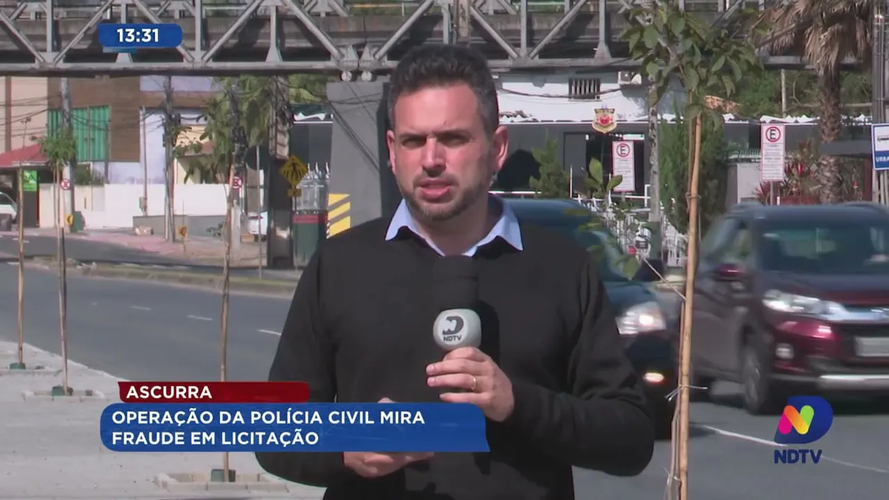 Ascurra: operação da Polícia Civil mira fraude em licitação