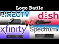 DirecTV VS Dish Network VS Xfinity VS Spectrum - Logo Battle