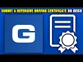 How To Submit A Defensive Driving Certificate On GEICO 2025