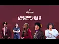 Message from the Class of 2025 Spring 2025