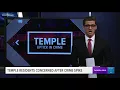 Temple residents concerned after crime spike