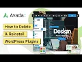How to Delete Reinstall WordPress Plugins