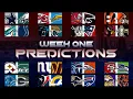 NFL Week 1 Predictions