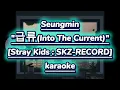 Seungmin "급류(Into The Current)" | [Stray Kids : SKZ-RECORD] karaoke