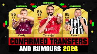 FIFA 27 | NEW CONFIRMED TRANSFERS & RUMOURS! 🚨🔥 ft. Carvajal, Vardy, Ziyech... etc