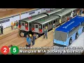 Munipals MTA Newkirk Ave-Little Haiti IRT Subway \u0026 Bus Run With R62 R142