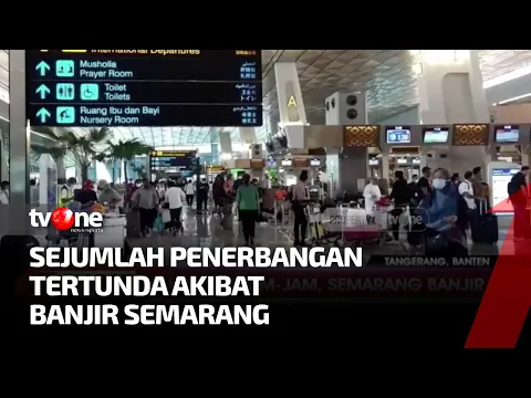 Dampak Banjir, Jadwal Penerbangan Semarang Terganggu