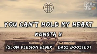 Download MONSTA X - YOU CAN'T HOLD MY HEART [SLOW VERSION EDIT] FULL BASS 8D AUDIO MP3