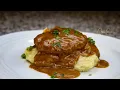 30 minute meals Smothered Salisbury Steak Recipe Using Ground Turkey Gravy Sauce Recipe