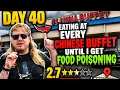 Hot blonde goes to number 1 china buffet in lexington kentucky