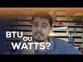 Learn How to Convert BTU to Watts Simple and Practical Calculation