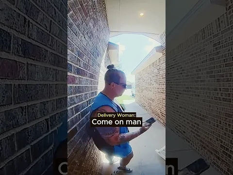 Delivery driver gives life saving advice!
