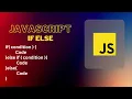 Mastering JavaScript Control Flow Exploring if-else if Statements Programmer Nasir