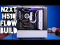 NZXT H510 Flow build guide setup with NZXT Kraken Z63 push pull and more