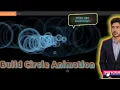 How to Build Circle Animation Using HTML CSS and JavaScript step by step tutorial