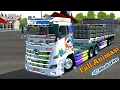 Download Lagu Keren!! Mod Truk Trailer Hino 500 Sonic Full Animasi Dan Strobo//Mod Bussid