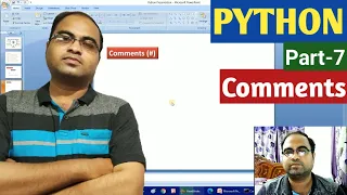 PYTHON Part-7 Comments