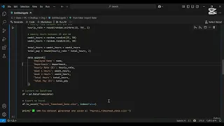 How i Generated Mock Fake Dataset for analysis using Faker library on Python