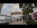 Pre cruise day in Miami Fl - exploring Bayside Marketplace Brickell City Centre Metromover