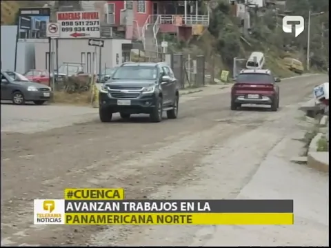Avanzan trabajos en la Panamericana Norte