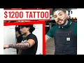 1200 Lettering Tattoo Old English