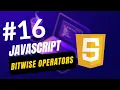 16 JavaScript Bitwise Operators Tutorial in Hindi