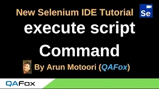 New Selenium IDE - Part 66