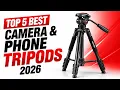 Top 5 Best Tripods in 2026 - Ultimate Stability for Cameras Phones