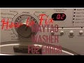 Code F02 or F2 Error Maytag Washer Machine - How to fix it