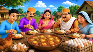 கோழி முட்டை குழம்பின் வெற்றி கதை | Hen Eggs Curry Success Story | Tamil Moral Stories