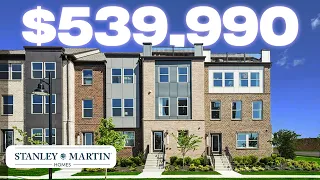Innovation Town Center Manassas VA New Townhomes by Stanley Martin