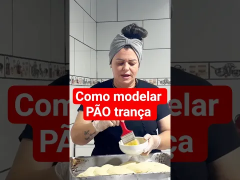 aprenda a modelagem de pão trança #paorapido #cozinha #receitas