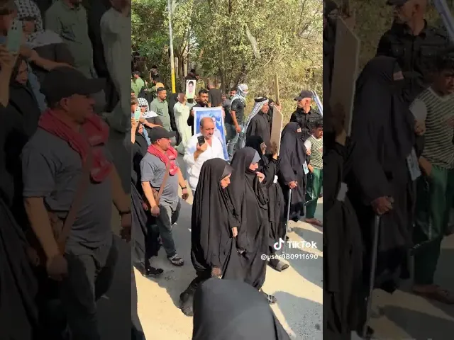 ⁣توافد عوائل الشهداء لموقع سبايكر #مجزرة_سبايكر