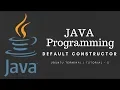 Java Programming using terminal in ubuntu 12 04 Default constructor -3